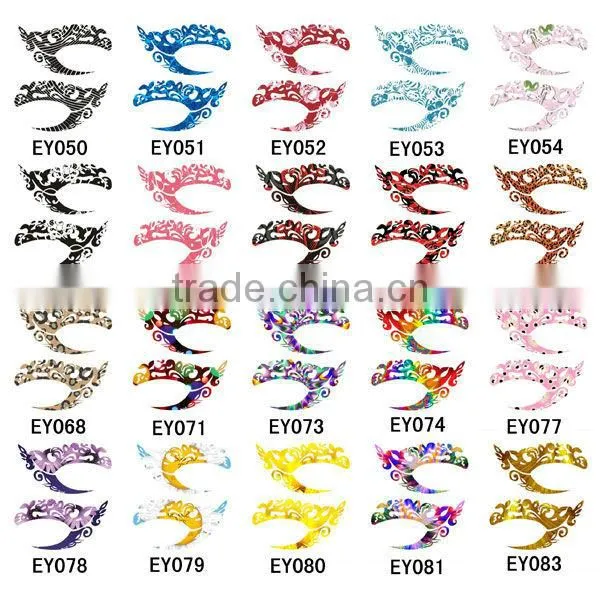 Sexy Fashion Lip nail Eye Tattoo sticker set