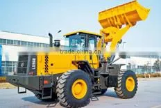 China Articulated frame LG953 5 ton wheel loader , big brand in China