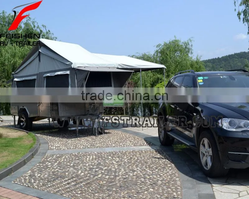 Good quality outdoor trip travel camping trailer
