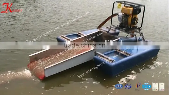 Small Dredging Equipment For Gold Panning