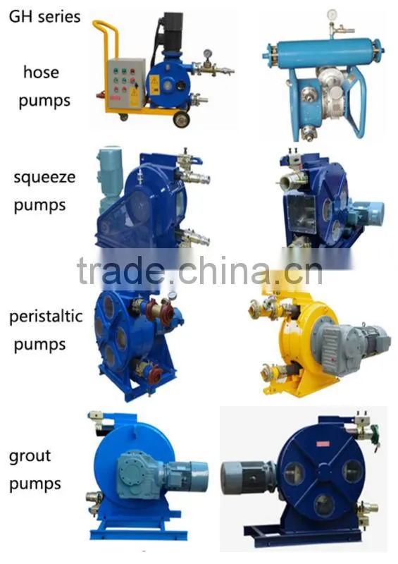 Suitable for High Density High Viscosity with CE ISO Squeeze Pump