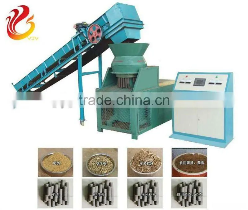 Biomass briquette machine