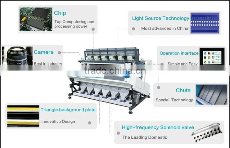 Metak Belt Type Potato Sorting Machine