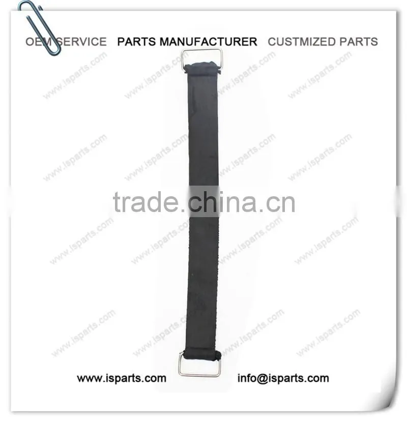 200mm Length Battery Strap with metal clip clamps as pictured
