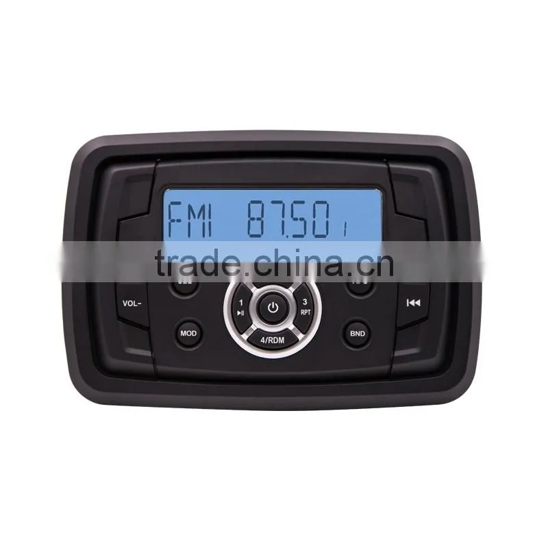 MOTORCYCLE boat SPEAKER ATV/UTV STEREO waterproof mp3 player with bluetooth