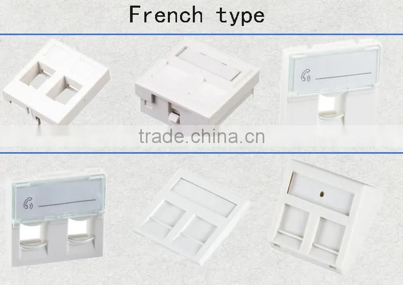 rj45 uk faceplate for network