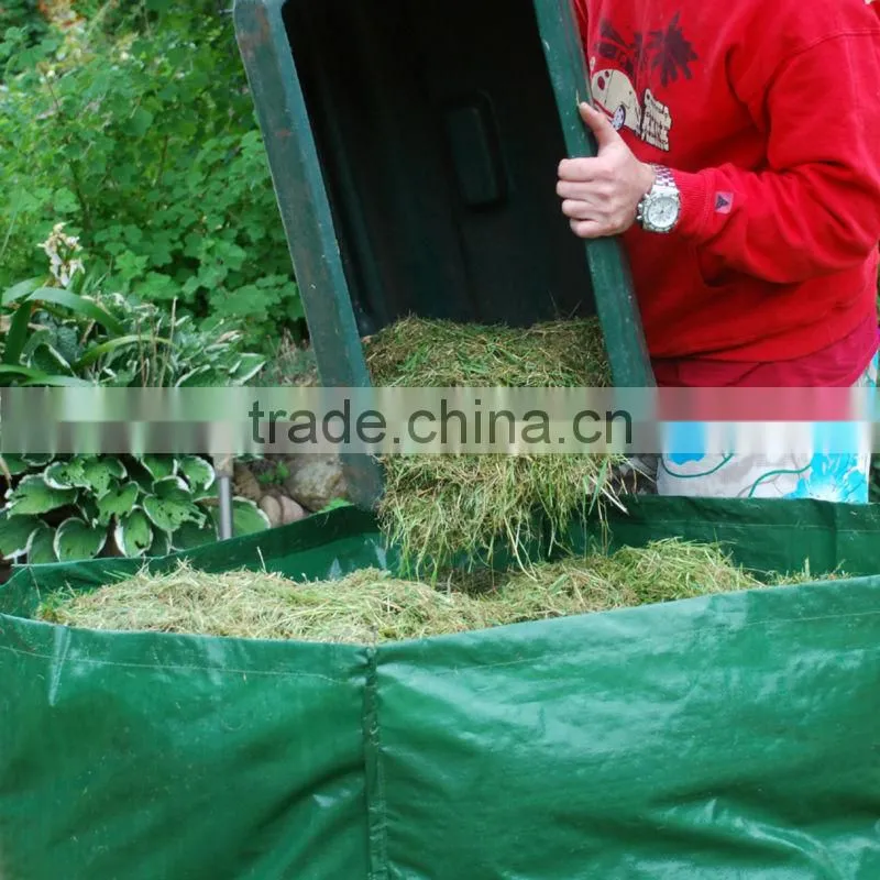 Composter with 4 steels holders at 4 corners and without bottom