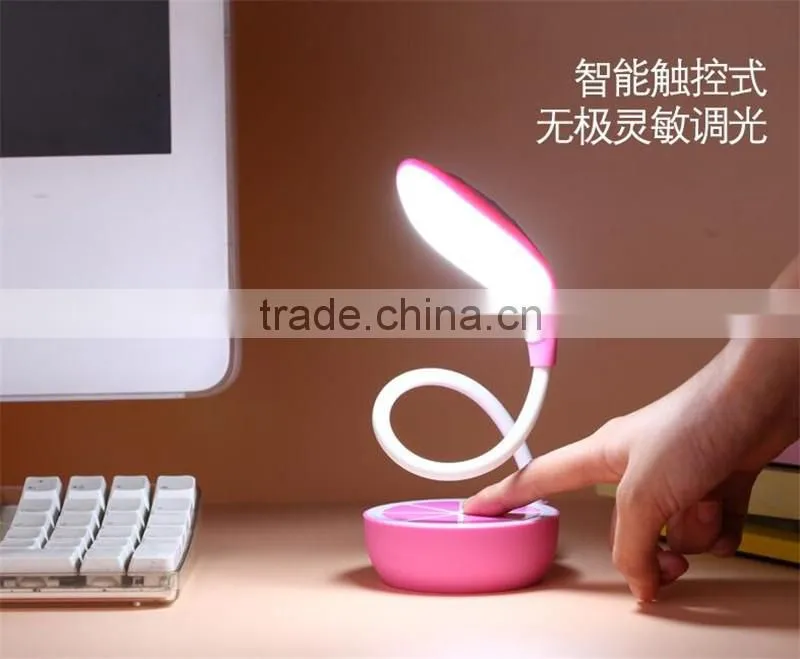 CT-746 Lemon Lamp LED eye protection desk lamp Foldable study lamp USB Rechargeable Lamps Night lamp