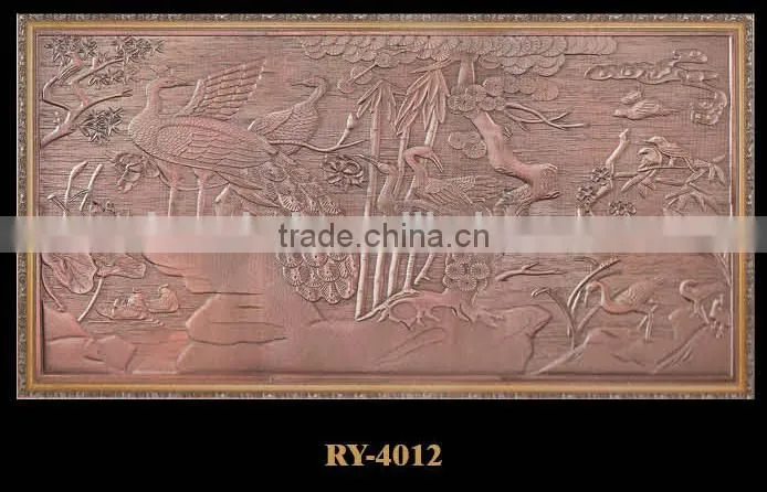 Customed Design Luxury Antique Aluminum Wall Mural Decoration
