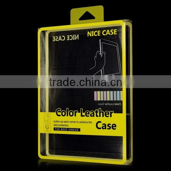 Universal PVC Transparent Packaging Box For iPad Back Cover