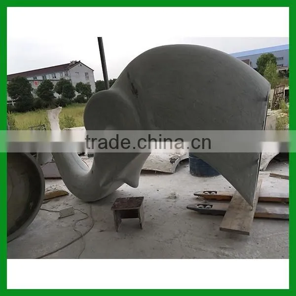FO-506 cup shape fiberglass sculpture for decor