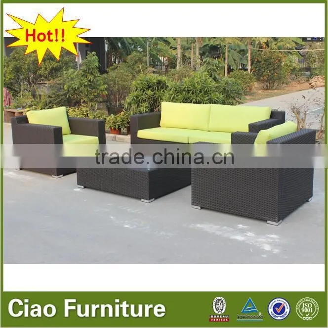 rattan garden furniture synthetic rattan outdoor sofa