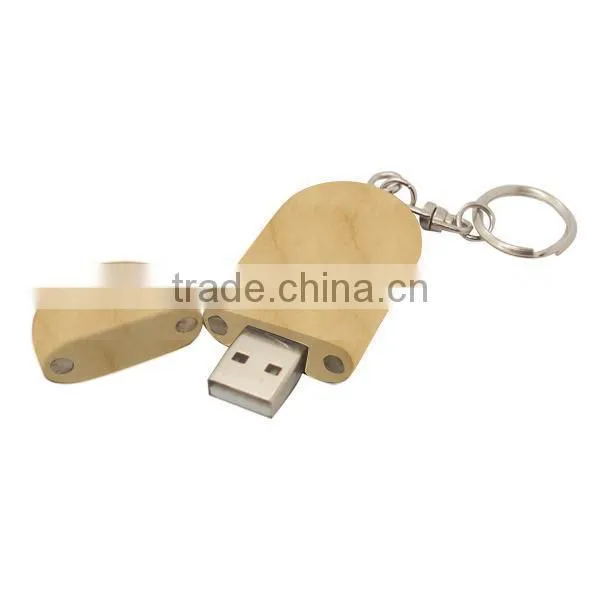 custom OEM wooden USB flash memory, engraved wooden driver