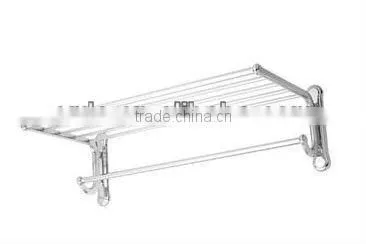 Chrome Steel Wire Wall Mouted Towel Stand
