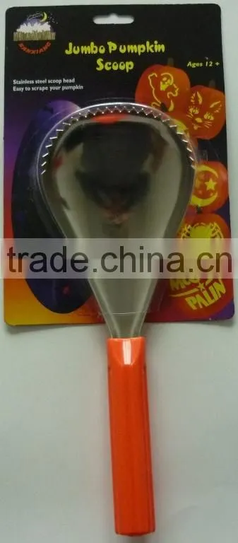 Halloween deluxe gift plastic pumpkin carving scoop