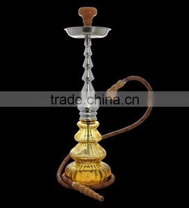 glass metal coloured antique hookah for sale