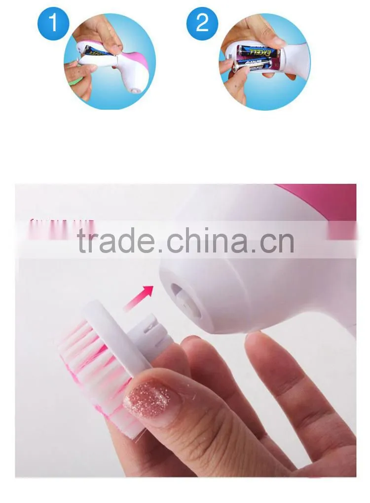 5 in 1 Multinational Electric Face Cleaner for Deep Cleansing