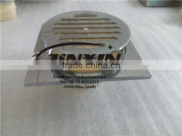 Modern Bathroom Stainless Steel Square Floor Trap Drains