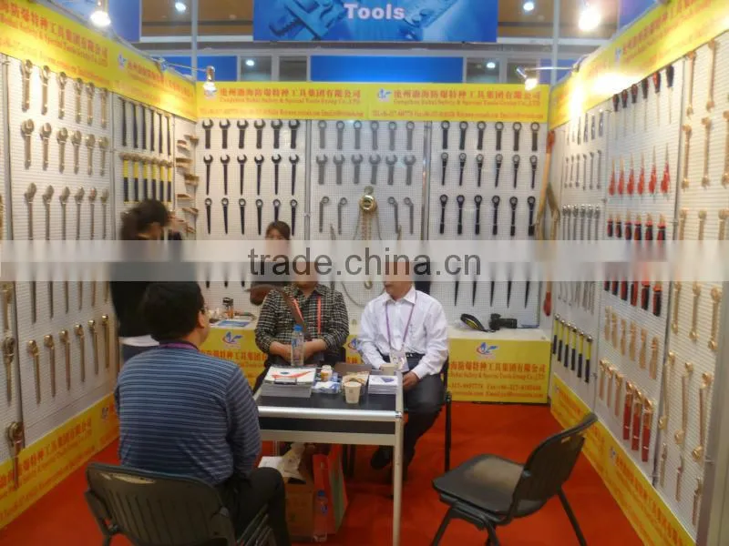 Anti Spark Aluminum Bronze Self Locking Pipe Vice nonsparking safety tools non spark tools