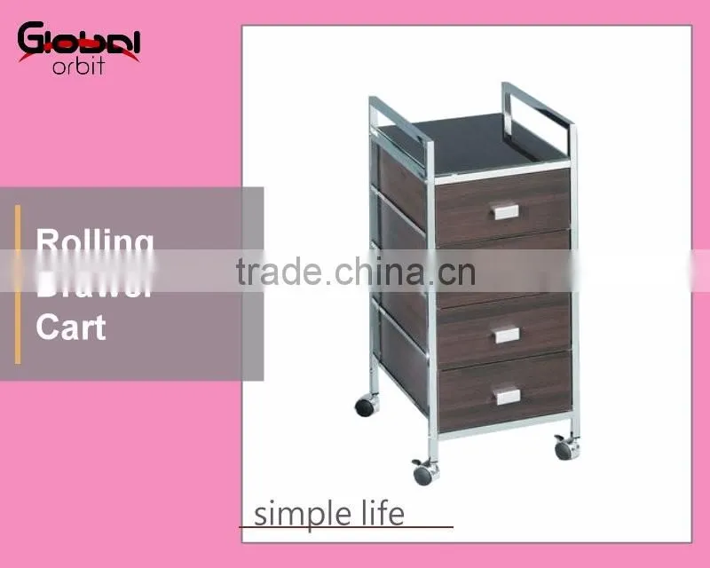 Sort Bin Organizer Storage Sturdy Shelf MDF Lightweight Medical 5 Drawers Rolling Carts