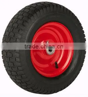 16''x6.50-8 big lawn mower pneumatic rubber wheel