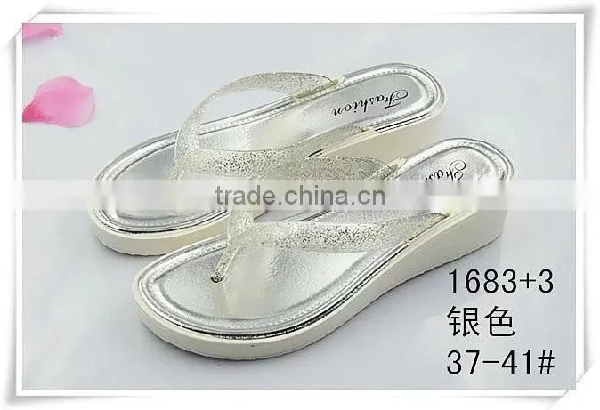 transparent fashion design sandal with high heel