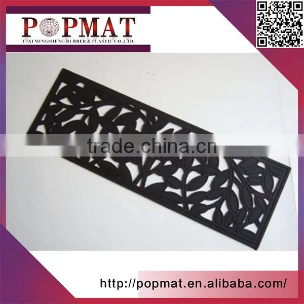 Factory price non-slip perforated stair floor mat