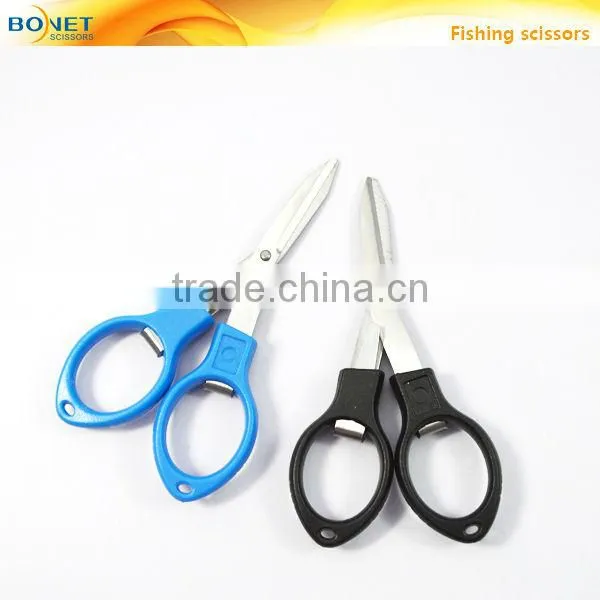 SFI0001A/B CE qualified 4" Professional Stainless Steel fish folding scissor