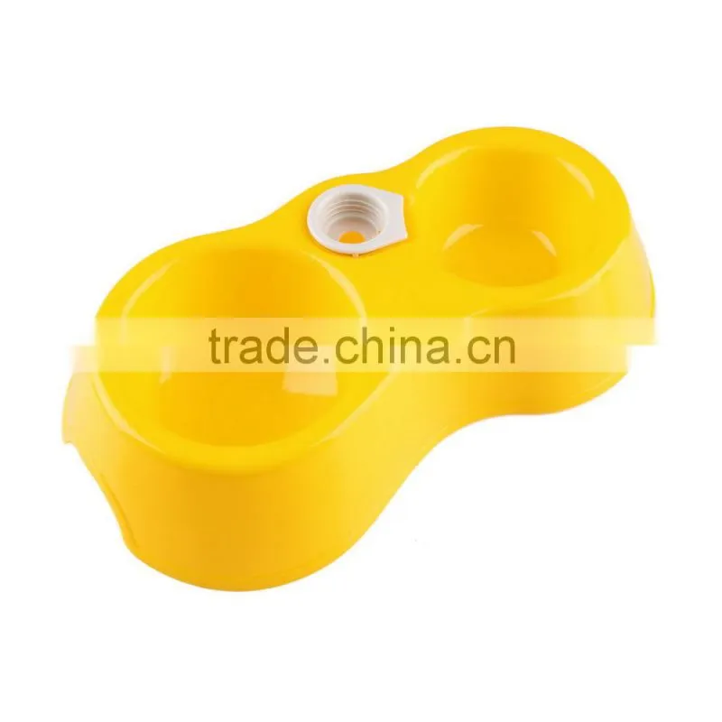 Pet Puppy Cat Dog Food Container Pet Drinking Bottle Automatic Water Dispenser Food Dish Bowl Feeder Bottle