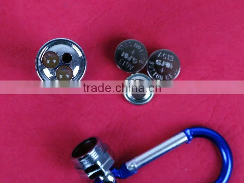801 White LED Flashlight with Laser Pointer