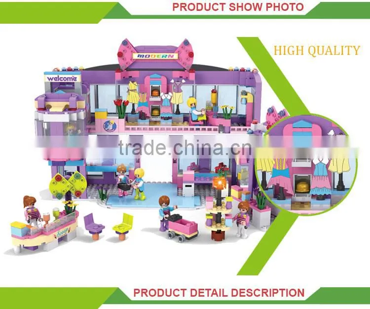 Good selling diy fashion toy set building blocks for adult
