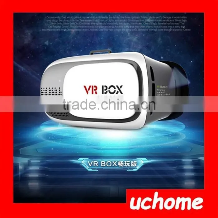 UCHOME New 2nd Generation 3D VR BOX II Magicbox Second VR Glasses Virtual Reality II Google Cardboard 360 degree+Bluetooth