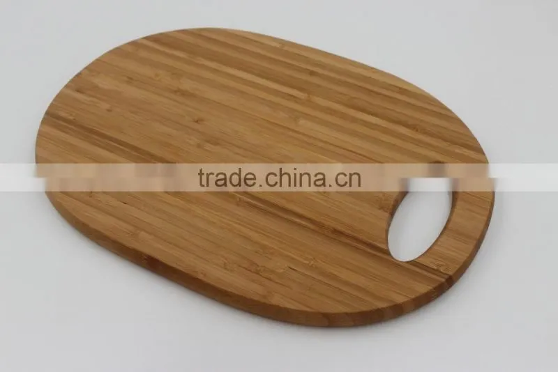 Promotion Kitchen bamboo cutting board with handle