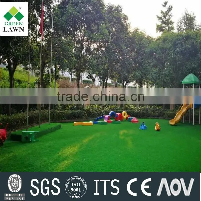 Natural-looking summer green color synthetic grass for garden