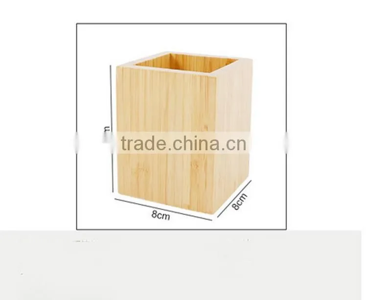 Ec-firendly multi-functional simple and useful bamboo storage case