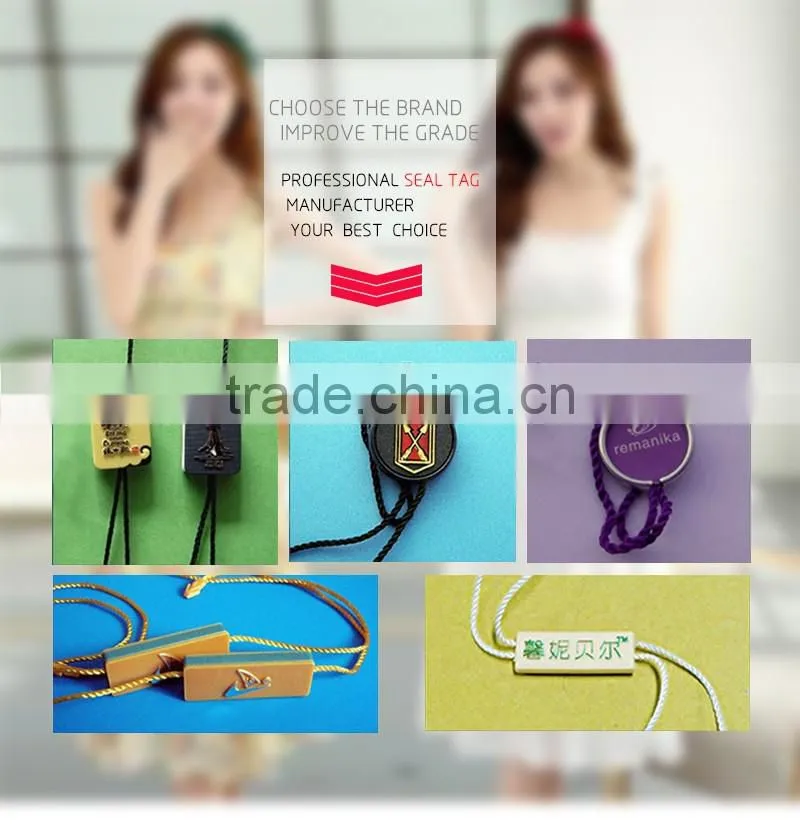 China Recyled String Garment Tag, Custom Printing Hang Tag String