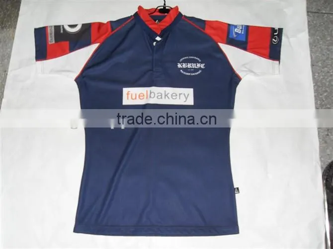 business suit style rugby jersey