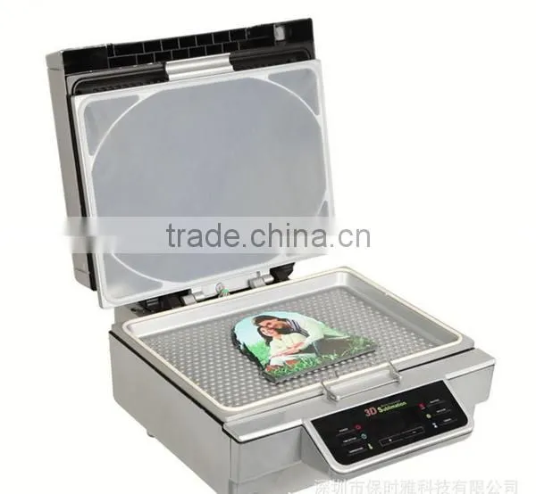 Mini vacuum sublimation 3d heat press digital transfer printing machine