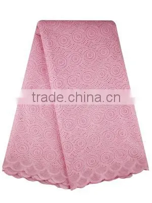 Oil Brown Cotton Eyelet Lace Fabric Swiss Cotton Voile Fabric SL0329