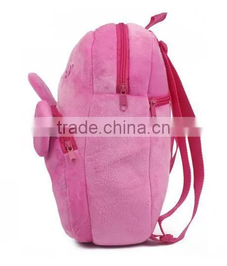 2014 animal school bag for kids pink small backpack fashion school bags