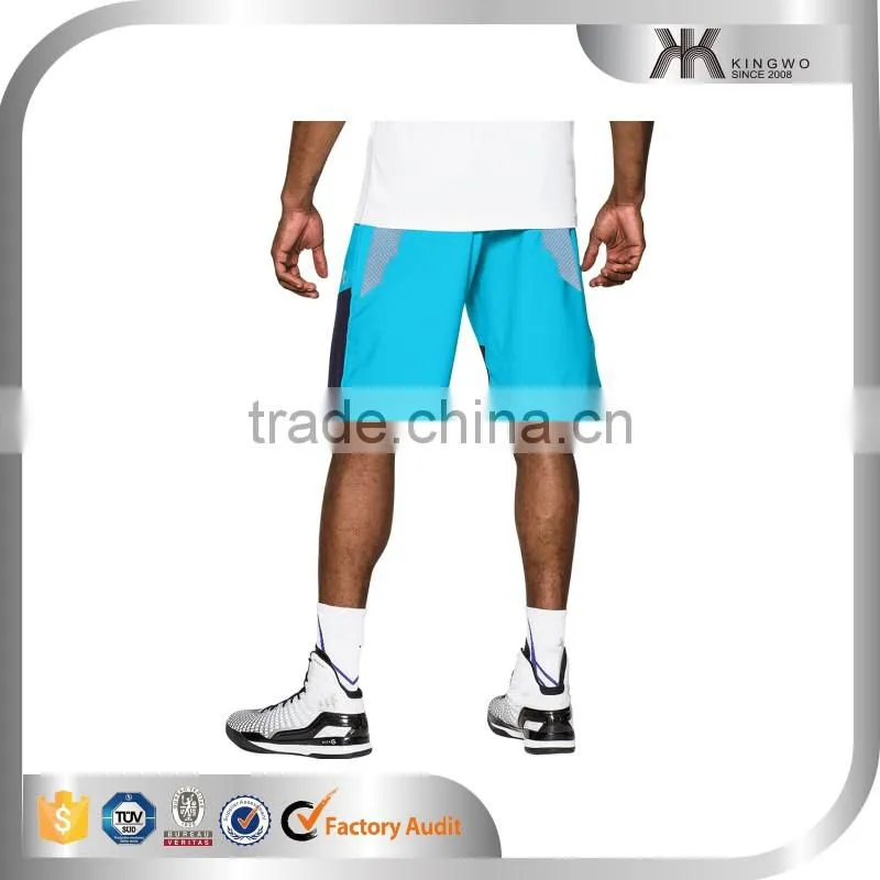 mens polyester basketball shorts without pocket sports shorts for men