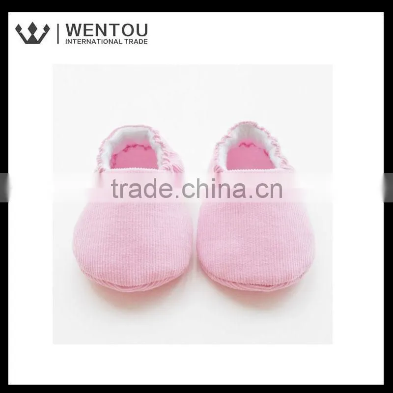 Wholesale Soft Plain Toddler Baby Shoes