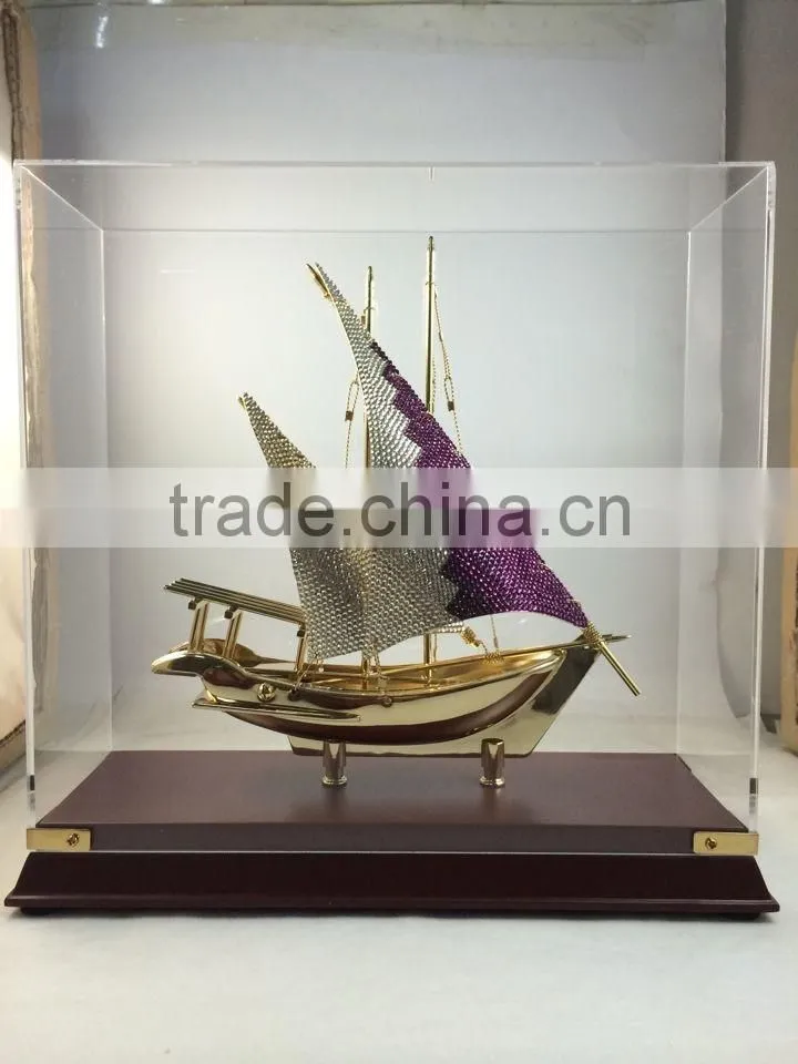 New design qatar flag diamoind boat