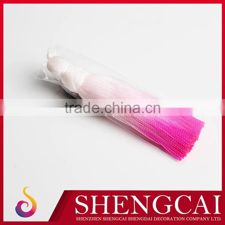bookmark colorful mini tassels