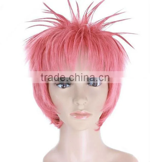 Fashion Cosmetic and Costume Braided Lace Wigs,World Cup 2014 Wigs,Remy Indian Hair Short Lace Wig,Fake Hair Dubaa Fashion
