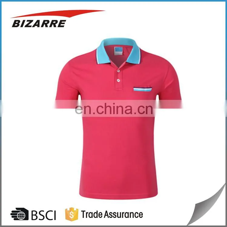 Racing team essential dry fit sports running polo shirt