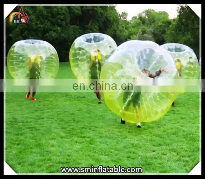 Activitity game inflatable bubble ball, inflatable bumper knock ball
