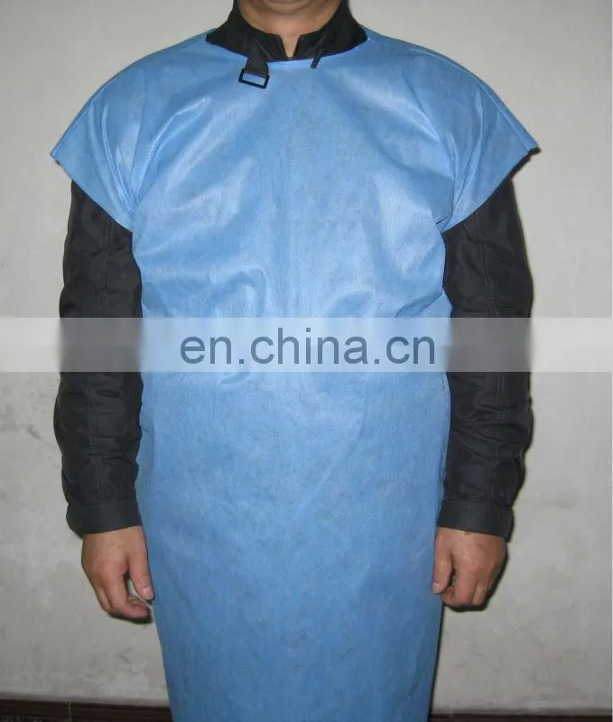 Disposable hospital patient gown