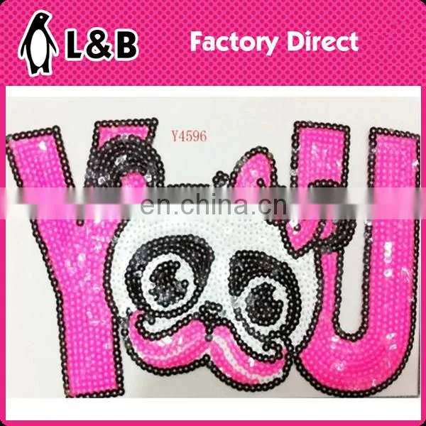 colored fashionable cute patches embroidered patches