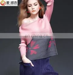 Clothing wholesale designer plus size women tops and blouses 2017 Spring Summer